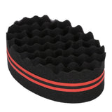 2PCS Double Sided Hair Curl Sponge 22 Hole Wavy Hair Sponge Brush Styling Tools for Home Salon