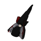 Vampire Doll Halloween Cute Durable Standable Gnomes Plush for with Pointed Hat Home Party BarFemale Vampire
