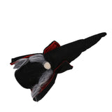 Vampire Doll Halloween Cute Durable Standable Gnomes Plush for with Pointed Hat Home Party BarFemale Vampire - Side View