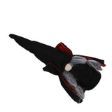 Vampire Doll Halloween Cute Durable Standable Gnomes Plush for with Pointed Hat Home Party BarFemale Vampire - Top-Down View