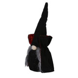 Vampire Doll Halloween Cute Durable Standable Gnomes Plush for with Pointed Hat Home Party BarFemale Vampire - Rear View