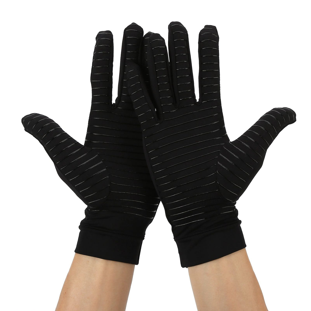 Arthritis Gloves Full Finger Copper Fiber Comfortable Soft Breathable Odorless Compression Gloves for Gaming CookingM