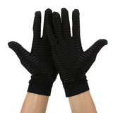 Arthritis Gloves Full Finger Copper Fiber Comfortable Soft Breathable Odorless Compression Gloves for Gaming CookingM - Extra Image