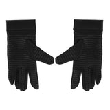 Arthritis Gloves Full Finger Copper Fiber Comfortable Soft Breathable Odorless Compression Gloves for Gaming CookingL - Top-Down View