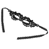 Hollow Lace Half Face Mask Costume Eyes Mask Halloween Dancing Party Decoration for Women