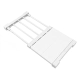 Tension Shelf Adjustable Closet Divider 24cm Width Storage Rack for Cabinet Wardrobe 30 ~ 40cm / 11.81 ~ 15.75in