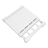 Tension Shelf Adjustable Closet Divider 24cm Width Storage Rack for Cabinet Wardrobe 30 ~ 40cm / 11.81 ~ 15.75in - Rear View