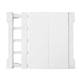 Tension Shelf Adjustable Closet Divider 24cm Width Storage Rack for Cabinet Wardrobe 30 ~ 40cm / 11.81 ~ 15.75in