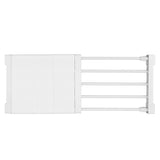 Tension Shelf Adjustable Closet Divider 24cm Width Storage Rack for Cabinet Wardrobe 38 ~ 55cm / 14.96 ~ 21.65in - Extra Image
