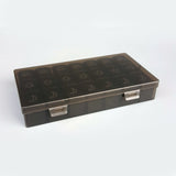 21 Grids Large Capacity Medicine Case Weekly Tablet Organizer Black Portable Tablet Box - Extra Image