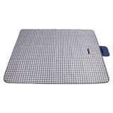 Picnic Mat Multifunctional Oxford Cloth Waterproof Thicken Portable Outdoor Picnic Blanket for Beach Camping - Top-Down View