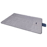 Picnic Mat Multifunctional Oxford Cloth Waterproof Thicken Portable Outdoor Picnic Blanket for Beach Camping - Rear View