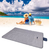 Picnic Mat Multifunctional Oxford Cloth Waterproof Thicken Portable Outdoor Picnic Blanket for Beach Camping - Extra Image