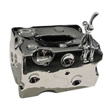 Tissue Box Cover Ceramic Rectangular Stylish Elegant Decorative Napkin Box Holder for Desktop Coffee Table Silver