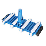 Swimming Pool Vacuum Head with Brushes 14 Inch Strong Suction Multifunctional Pool Vacuum Suction Cup