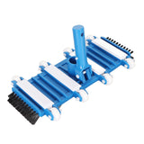 Swimming Pool Vacuum Head with Brushes 14 Inch Strong Suction Multifunctional Pool Vacuum Suction Cup - Side View