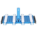 Swimming Pool Vacuum Head with Brushes 14 Inch Strong Suction Multifunctional Pool Vacuum Suction Cup