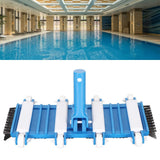 Swimming Pool Vacuum Head with Brushes 14 Inch Strong Suction Multifunctional Pool Vacuum Suction Cup