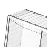 Cosmetics Wall Mounted Storage Box Non Punching Plastic 2 Compartment Holder Bathroom Supplies