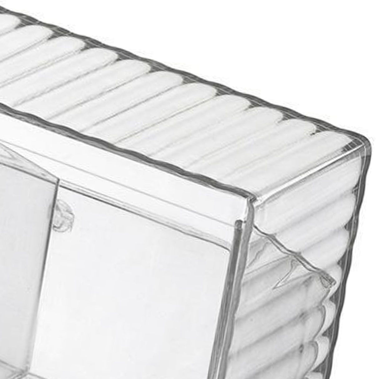 Cosmetics Wall Mounted Storage Box Non Punching Plastic 2 Compartment Holder Bathroom Supplies