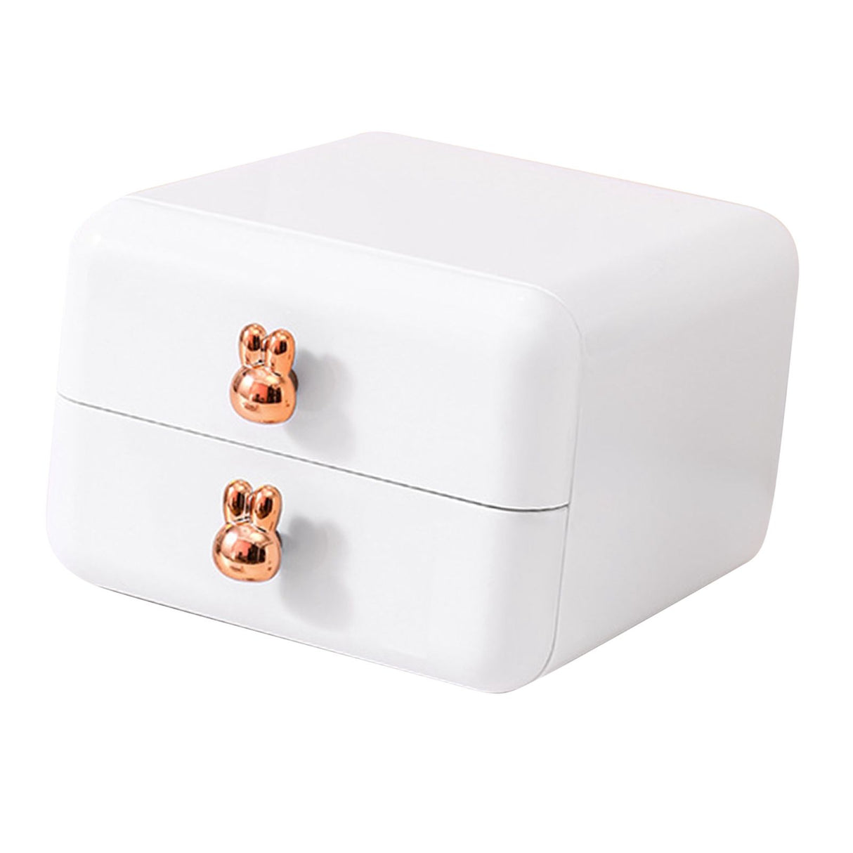 Desktop Drawer Jewelry Hair Accessories Sundries Storage Box Tabletop Organizer for Bedroom Dormitory Office