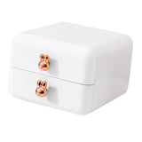 Desktop Drawer Jewelry Hair Accessories Sundries Storage Box Tabletop Organizer for Bedroom Dormitory Office