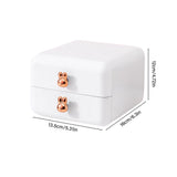Desktop Drawer Jewelry Hair Accessories Sundries Storage Box Tabletop Organizer for Bedroom Dormitory Office
