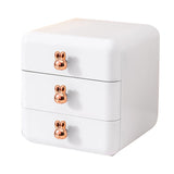 Desktop Drawer Jewelry Hair Accessories Sundries Storage Box Tabletop Organizer for Bedroom Dormitory Office