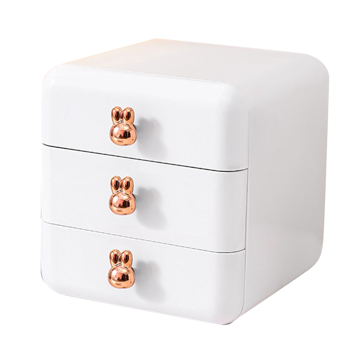 Desktop Drawer Jewelry Hair Accessories Sundries Storage Box Tabletop Organizer for Bedroom Dormitory Office