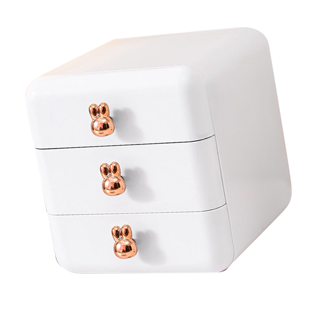 Desktop Drawer Jewelry Hair Accessories Sundries Storage Box Tabletop Organizer for Bedroom Dormitory Office