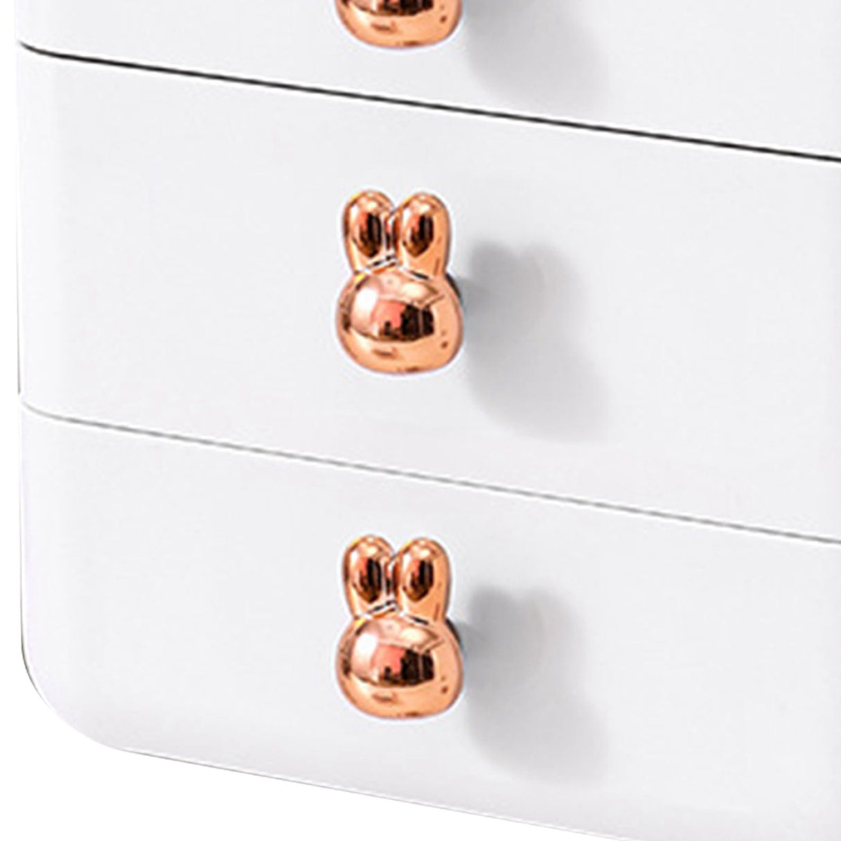 Desktop Drawer Jewelry Hair Accessories Sundries Storage Box Tabletop Organizer for Bedroom Dormitory Office