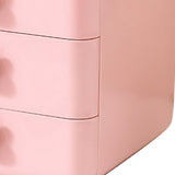 Desktop Drawer Jewelry Hair Accessories Sundries Storage Box Tabletop Organizer for Bedroom Dormitory Office - Close-Up Angle