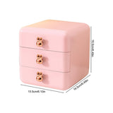 Desktop Drawer Jewelry Hair Accessories Sundries Storage Box Tabletop Organizer for Bedroom Dormitory Office - Extra Image