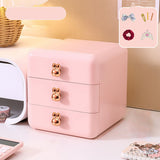 Desktop Drawer Jewelry Hair Accessories Sundries Storage Box Tabletop Organizer for Bedroom Dormitory Office