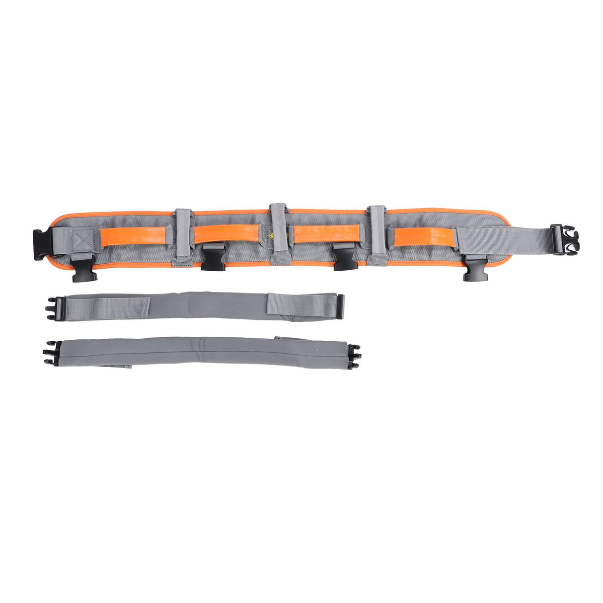 Transfer and Walking Gait Belt with Handles Adjustable Elderly Standing Assist Lift Belt for Seniors Caregiver Nurse Orange