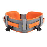 Transfer and Walking Gait Belt with Handles Adjustable Elderly Standing Assist Lift Belt for Seniors Caregiver Nurse Orange