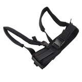 Transfer and Walking Gait Belt with Handles Adjustable Elderly Standing Assist Lift Belt for Seniors Caregiver Nurse Black