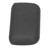 Cigarette Case 10 Capacity Carrying Box Leather Texture One Hand Operation ABS Portable Cigarette Pocket Holder for Men Black