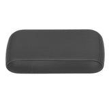 Cigarette Case 10 Capacity Carrying Box Leather Texture One Hand Operation ABS Portable Cigarette Pocket Holder for Men Black - Rear View
