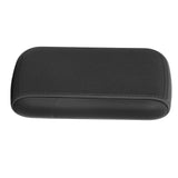 Cigarette Case 10 Capacity Carrying Box Leather Texture One Hand Operation ABS Portable Cigarette Pocket Holder for Men Black - Extra Image