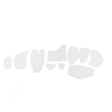 Bear Quilting Template Rulers Acrylic Accurate Rugged Memory Bear Template Ruler Set for Beginners DIY S:25.4cm/10in