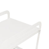 Cup Storage Organizer Shelf 2 Tier Pull Out Countertop Organizer Multifunctional Desktop Storage Rack for Home Office White