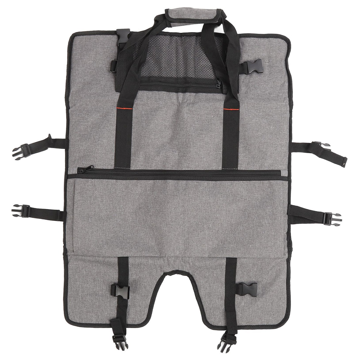 24in Computer Monitor Storage Bag Portable Computer Monitor Carrying Bag Travel Carrying Case For Screens and Monitors Gray