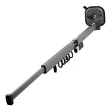 Retractable Clothes Drying Rack Wall Mount Drill Free Bifold Windproof Space Saver Suction Cup Clothes Hanger for Laundry - Extra Image