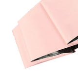 Travel Umbrella Sun Rain 3 Fold 8 Ribs Button Operation Light Weight Umbrella for Women Girl Daily Men Light Pink