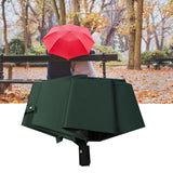 Travel Umbrella Sun Rain 3 Fold 8 Ribs Button Operation Light Weight Umbrella for Women Girl Daily Men Dark Blue
