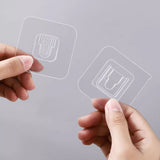 Clear Double Sided Adhesive Wall Hooks Waterproof Adhesive Wall Hooks Traceless Wall Mount Sticky Hook for Bathroom Kitchen - Extra Image