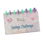 Savings Binder 52 Week Savings Challenge Money Book Fun Budget Binder Book Organizer with Cash Envelopes