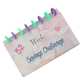 Savings Binder 52 Week Savings Challenge Money Book Fun Budget Binder Book Organizer with Cash Envelopes