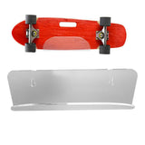 Skateboard Wall Mount Display Rack Acrylic Skateboard Hanger Wall Mount Deck Clear Display Storage Longboard Wall Rack - Extra Image